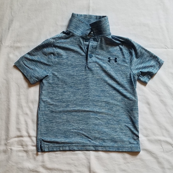 Under Armour Other - 🌷Boys Blue Under Armour Heatgear Polo